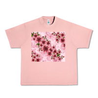 Salmon hibiscus flowers with glitter Urban Heavy Tee - TumblerDesignByShophia