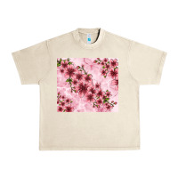 Sandshell hibiscus flowers with glitter Urban Heavy Tee - TumblerDesignByShophia