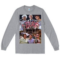 Heather Grey The 'Burbs Horror Movie Halloween Long Sleeve Tee - minhPixels