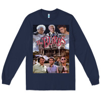 Navy The 'Burbs Horror Movie Halloween Long Sleeve Tee - minhPixels
