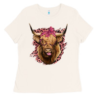 Bone Highland cow Ladies Tee - Bettercallsaul