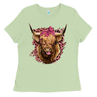 Matcha Highland cow Ladies Tee - Bettercallsaul