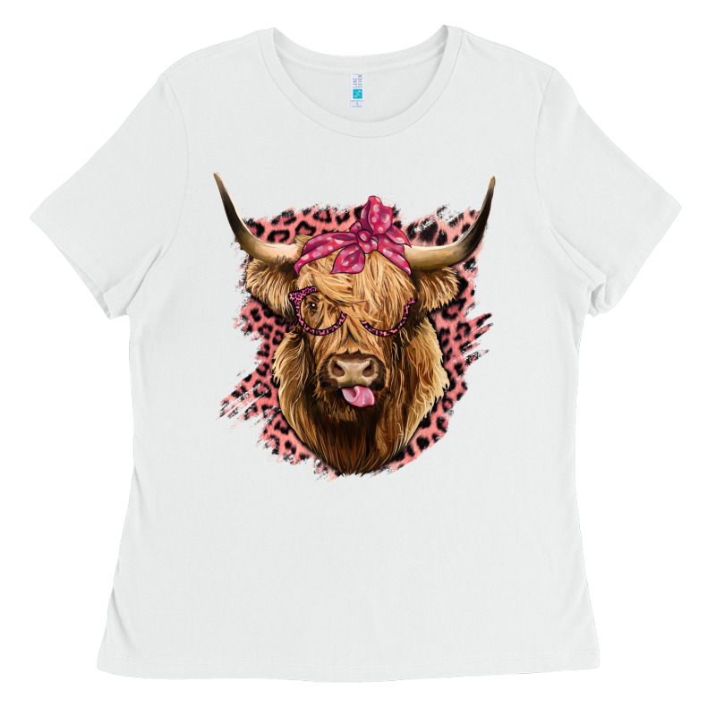 Highland Cow Ladies Tee by Bettercallsaul | Teevron