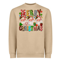 Merry Christmas Santa Heavyweight Sweatshirt | Teevron