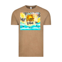 Vintage Coffee sunny vibes Vintage Tee - TumblerDesignByShophia