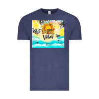 Vintage Denim sunny vibes Vintage Tee - TumblerDesignByShophia