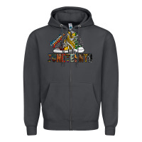 Smoke steppin into juneteenth Zipper Hoodie - SublimationCraftShop