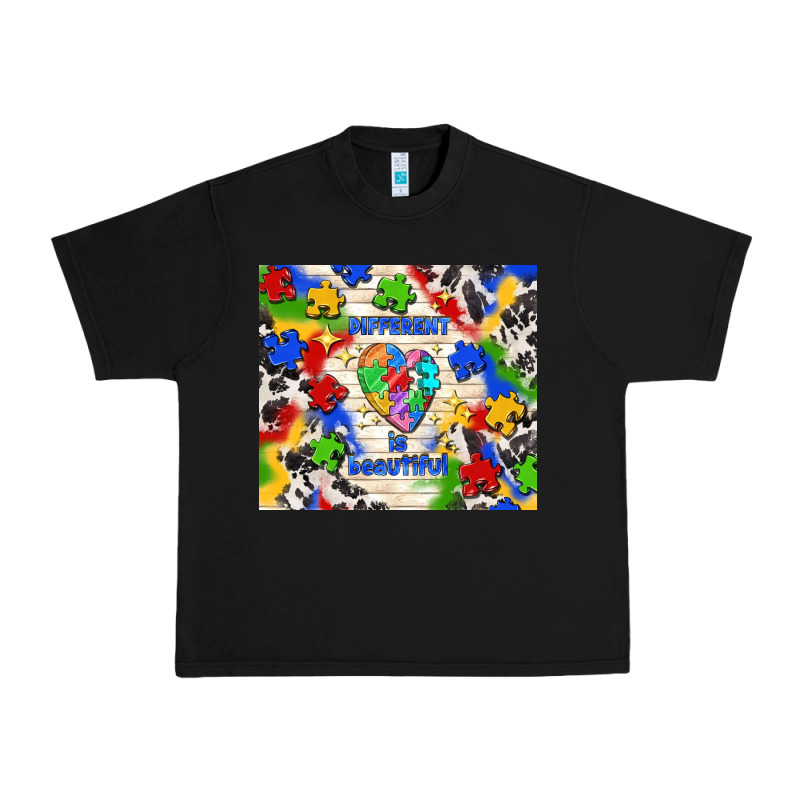 Different Is Beautiful Urban Heavy Tee by TumblerDesignByShophia | Teevron