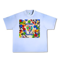 Grape Ice different is beautiful Urban Heavy Tee - TumblerDesignByShophia