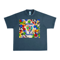 Midnight Navy different is beautiful Urban Heavy Tee - TumblerDesignByShophia