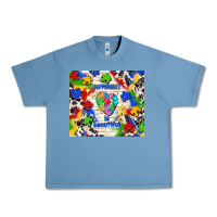 Pebble Blue different is beautiful Urban Heavy Tee - TumblerDesignByShophia