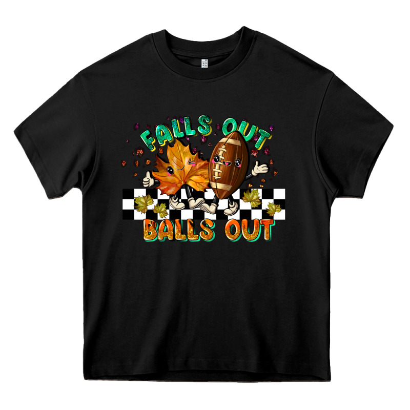 Falls Out Balls Out Heavy Core Tee by LillyAllenDesigns | Teevron