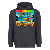 Smoke sunrise sunburn sunset repeat Heavyweight Hoodie - Artiststas