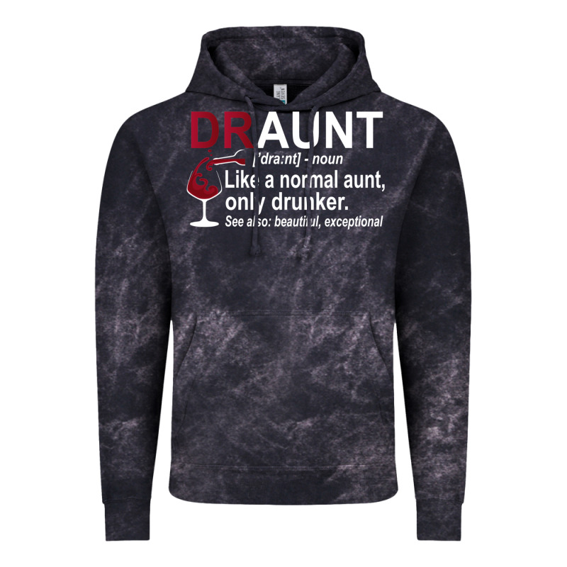 Funny Drunk Aunt Definition Draunt Gift For Auntie Vintage Hoodie by minhPixels | Teevron
