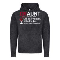 Vintage Black Funny Drunk Aunt Definition DRAUNT Gift For Auntie Vintage Hoodie - minhPixels
