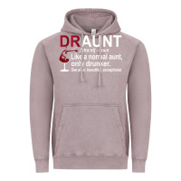 Vintage Zinc Funny Drunk Aunt Definition DRAUNT Gift For Auntie Vintage Hoodie - minhPixels