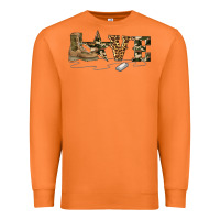Carrot camouflage military boots love Premium Sweatshirt - Artiststas