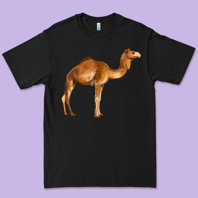 Camel Premium Tee Designed By Barkaloodesign