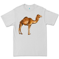 Dove Grey camel Premium Tee - BarkalooDesign