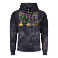 Cloud Black speech therapist mardi gras cowgirl Vintage Hoodie - CowGirlArtShop