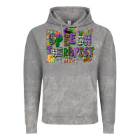 Cloud Rock speech therapist mardi gras cowgirl Vintage Hoodie - CowGirlArtShop