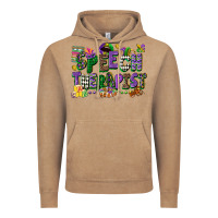Vintage Coffee speech therapist mardi gras cowgirl Vintage Hoodie - CowGirlArtShop