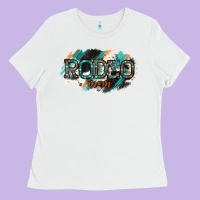 Rodeo Mom Ladies Tee Designed By Bettercallsaul