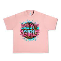 Salmon daddy's girl Urban Heavy Tee - RanaPortraitStore