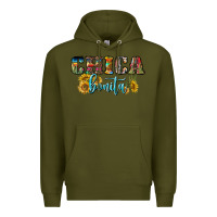 Army Green chica bonita Premium Hoodie - BundleAndBundleShop