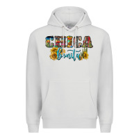 Dove Grey chica bonita Premium Hoodie - BundleAndBundleShop
