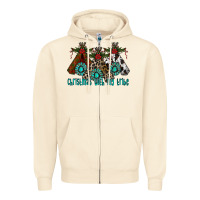 Sandshell Christmas With Tribe Zipper Hoodie - CowhideDigitalArt