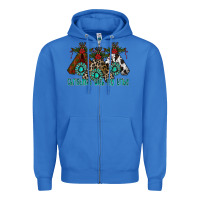 True Royal Christmas With Tribe Zipper Hoodie - CowhideDigitalArt