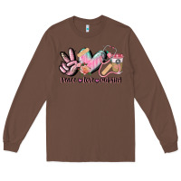 Chestnut peace love nursing Long Sleeve Tee - CowGirlArtShop