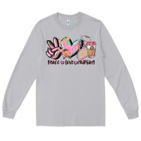 Moon Dust peace love nursing Long Sleeve Tee - CowGirlArtShop