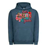 Pigment Midnight Navy little miss 4 th grade Urban Hoodie - AdoDesignShop
