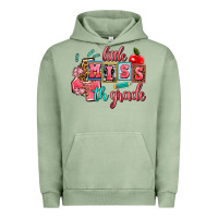 Pigment Oil Green little miss 4 th grade Urban Hoodie - AdoDesignShop