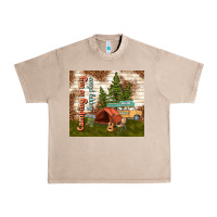 French Oak camping is my happy place Urban Heavy Tee - TumblerDesignByShophia