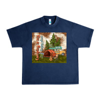 Navy camping is my happy place Urban Heavy Tee - TumblerDesignByShophia