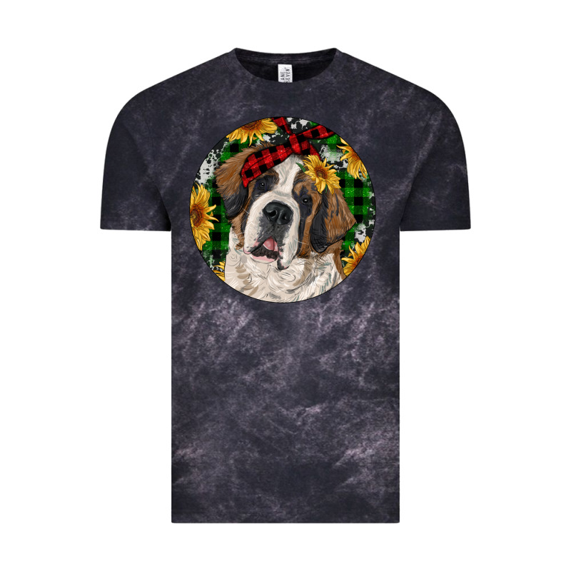 Christmas St. Bernard Vintage Tee by RanaPortraitStore | Teevron