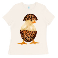 Bone Chick with Leopard Eggshell Ladies Tee - Bettercallsaul