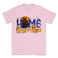 Bubblegum Pink Home Sweet Home Classic Tee - texasbilliewilder