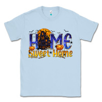 Dusty Blue Home Sweet Home Classic Tee - texasbilliewilder