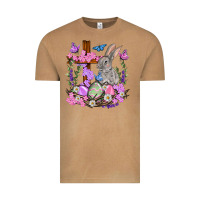 Vintage Camel Easter eggs and Bunny with Cross Easter Day Vintage Tee - HowdyJamesFarm