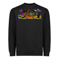 Black it's spooky season libbey glass Heavyweight Sweatshirt - BundleAndBundleShop