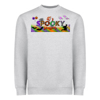 Heather Grey it's spooky season libbey glass Heavyweight Sweatshirt - BundleAndBundleShop