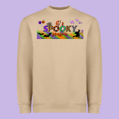 It's Spooky Season Libbey Glass Heavyweight Sweatshirt Designed By Bundleandbundleshop