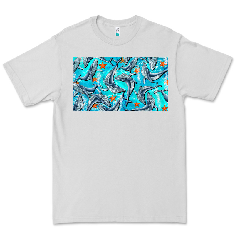 Humpback Whale  Cup Premium Tee by BarkalooDesign | Teevron