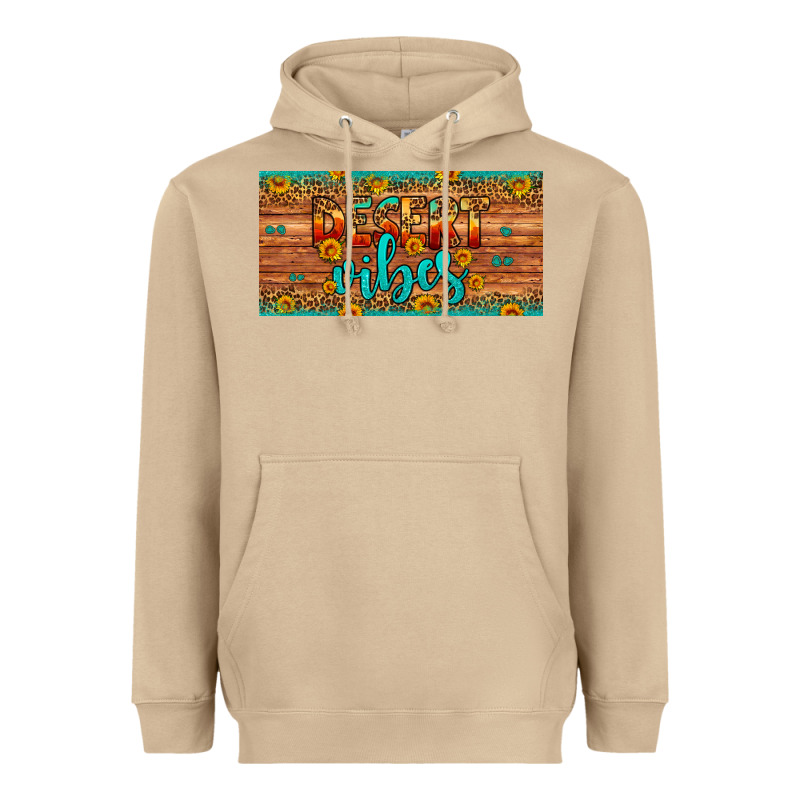 Desert Vibes License Plate Heavyweight Hoodie by Artiststas | Teevron