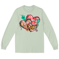 Matcha nurse hearts Long Sleeve Tee - CowGirlArtShop