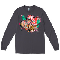 Smoke nurse hearts Long Sleeve Tee - CowGirlArtShop